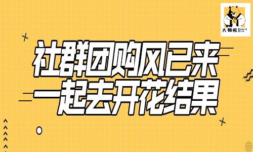 如何玩轉社群團購？社群團購系統工具支撐